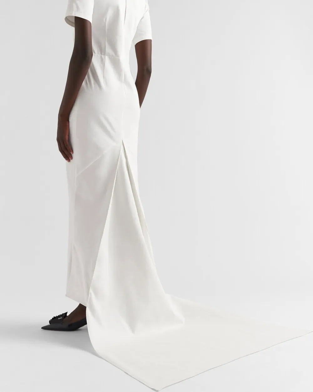 Mujer Prada VESTIDOS^Vestido Largo De Gabardina