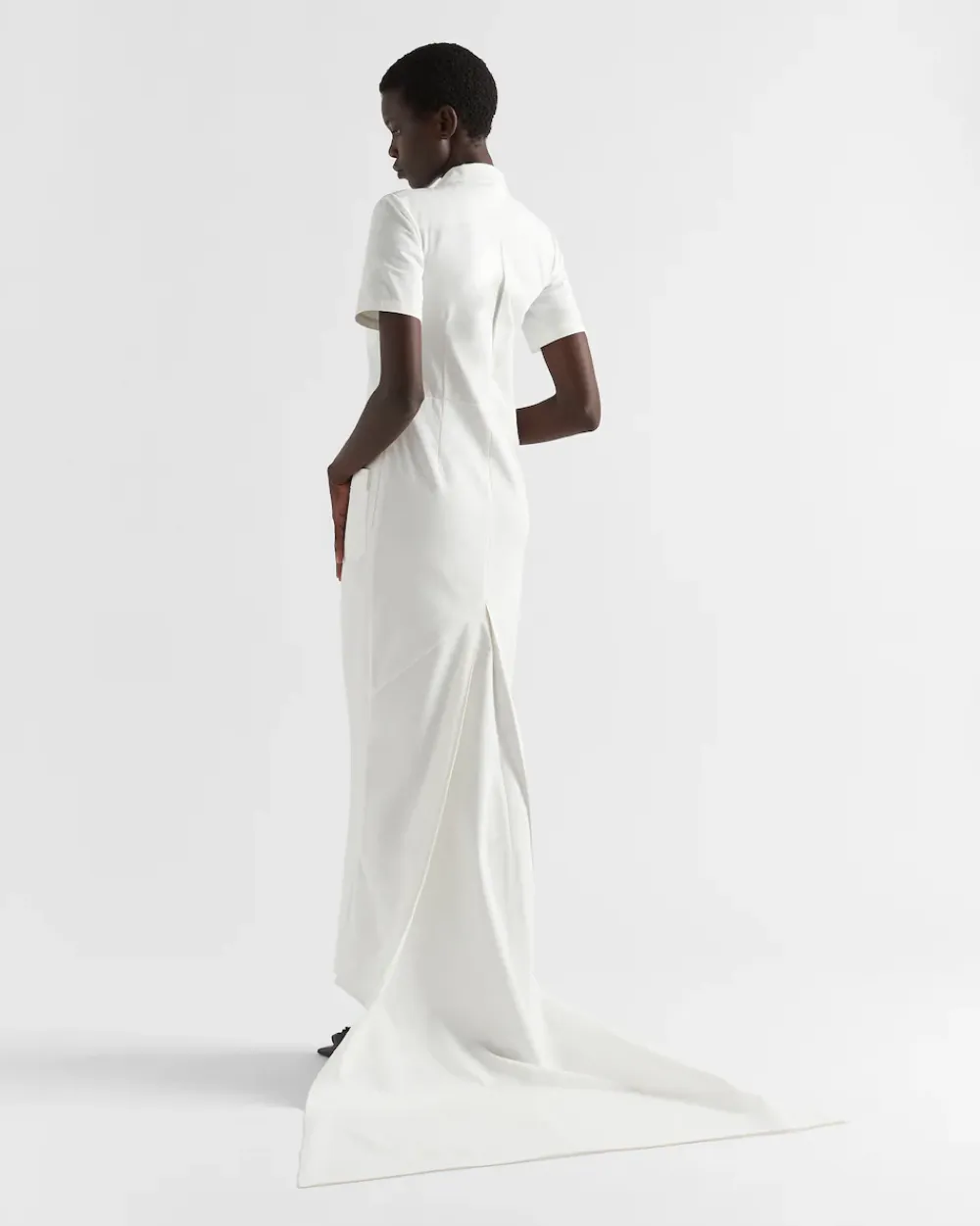 Mujer Prada VESTIDOS^Vestido Largo De Gabardina