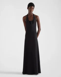Mujer Prada VESTIDOS^Vestido Largo De Sablé