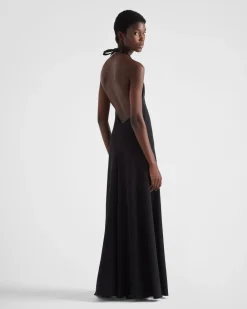 Mujer Prada VESTIDOS^Vestido Largo De Sablé
