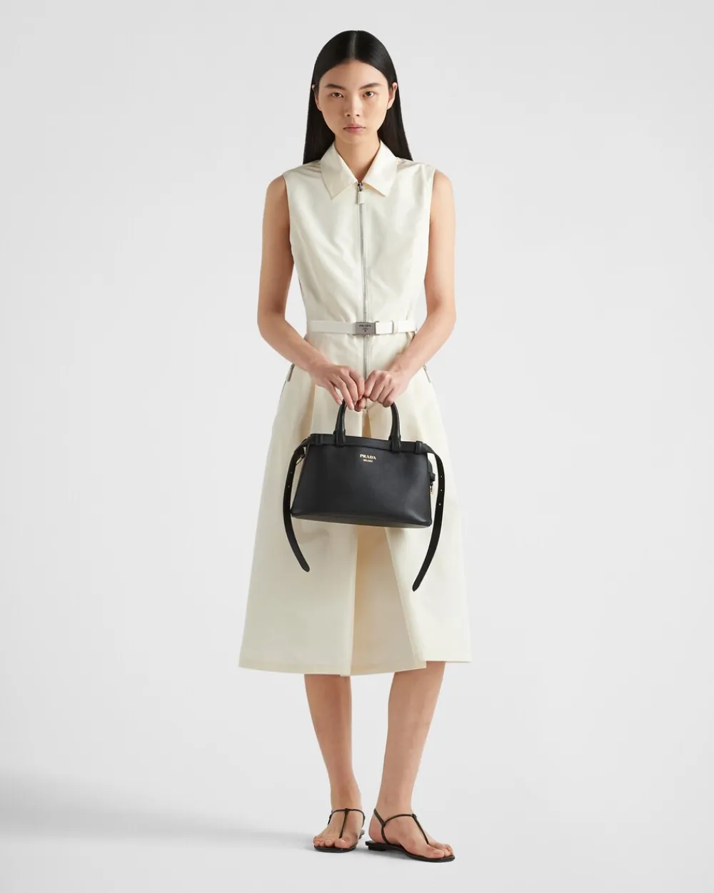 Mujer Prada VESTIDOS^Vestido Midi De Faya