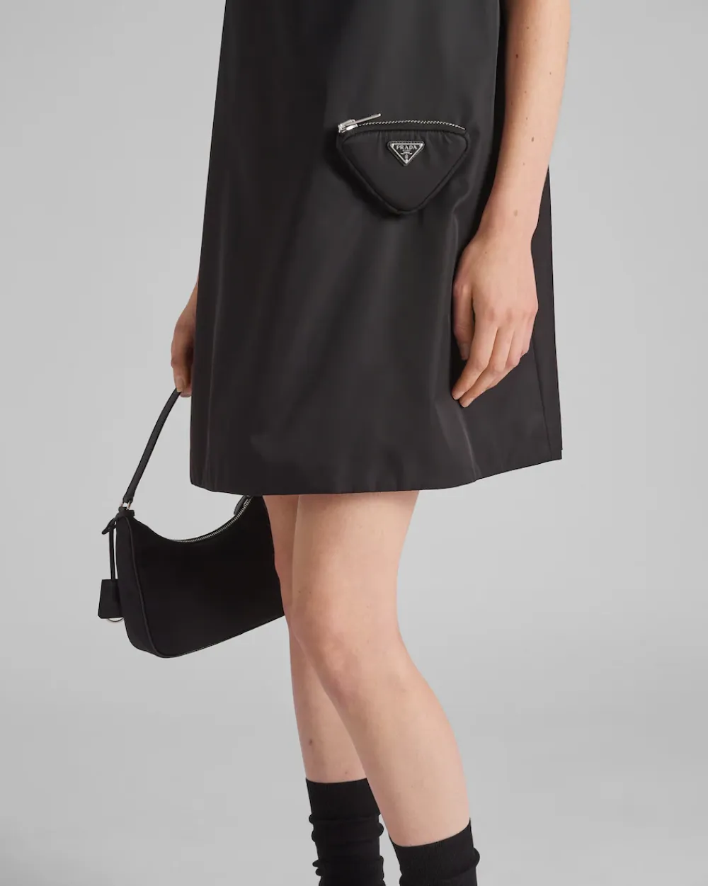 Mujer Prada COLECCIÓN FEMENINA|VESTIDOS^Vestido Sin Mangas De Re-nylon Con Pouch