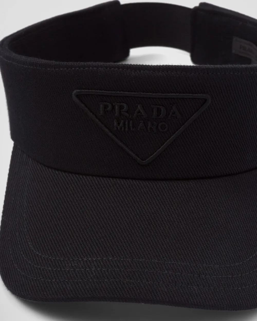 Hombre Prada SOMBREROS Y GUANTES^Visera De Dril