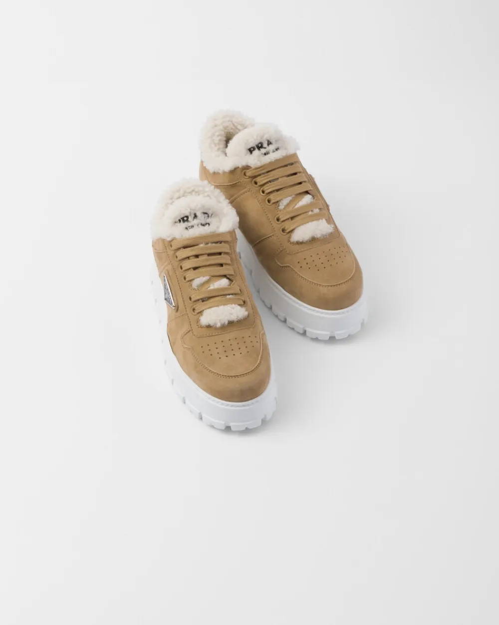 Mujer Prada ZAPATILLAS DEPORTIVAS^Zapatillas De Ante