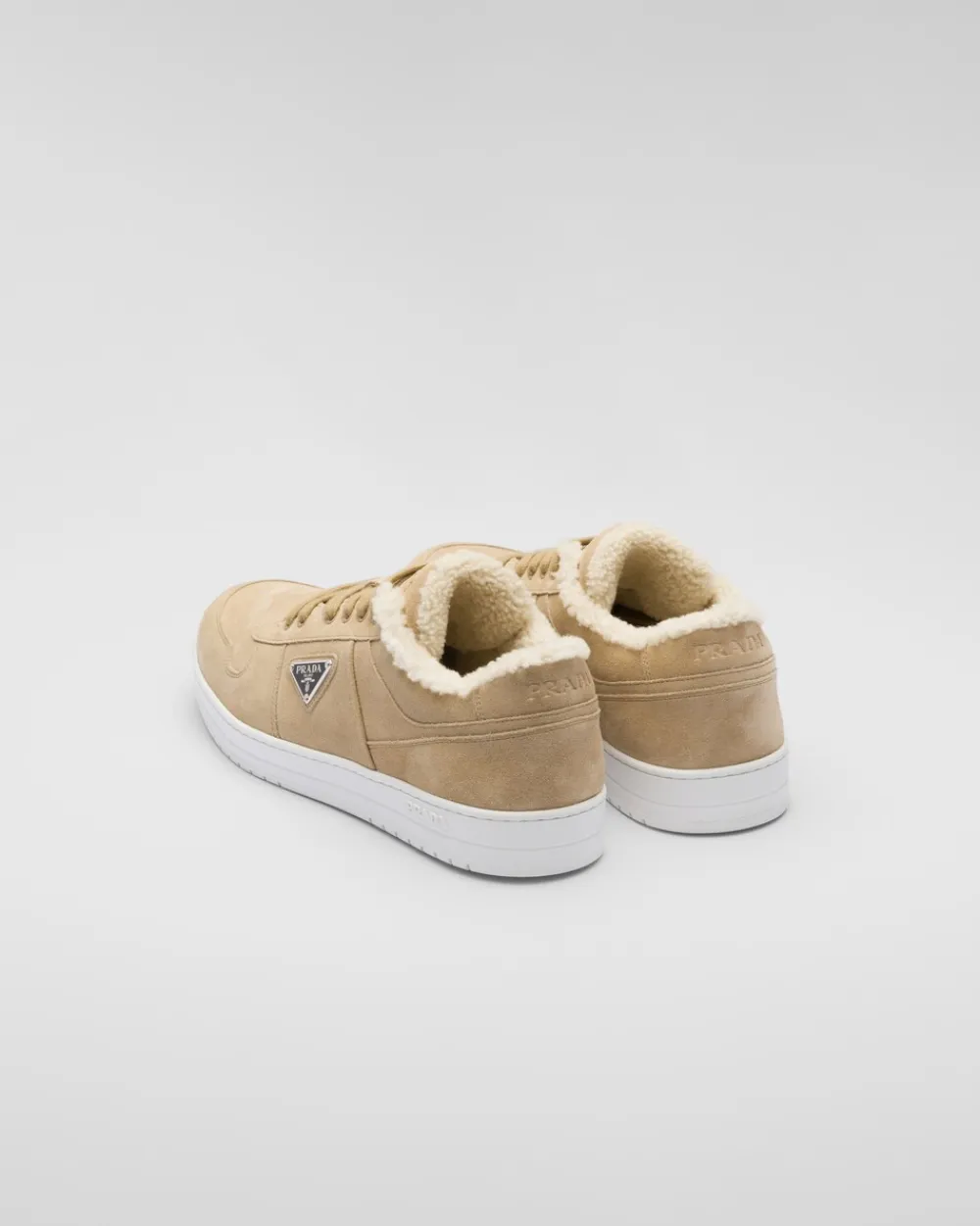 Hombre Prada ZAPATILLAS DEPORTIVAS^Zapatillas De Ante Con Forro De Borreguillo