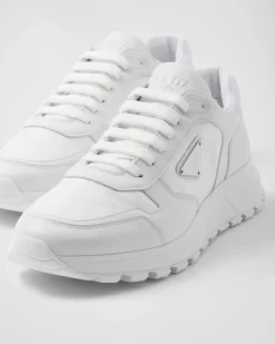 Hombre Prada ZAPATILLAS DEPORTIVAS^Zapatillas De Caña Alta En Piel Y Re-nylon