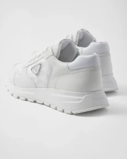 Hombre Prada ZAPATILLAS DEPORTIVAS^Zapatillas De Caña Alta En Piel Y Re-nylon