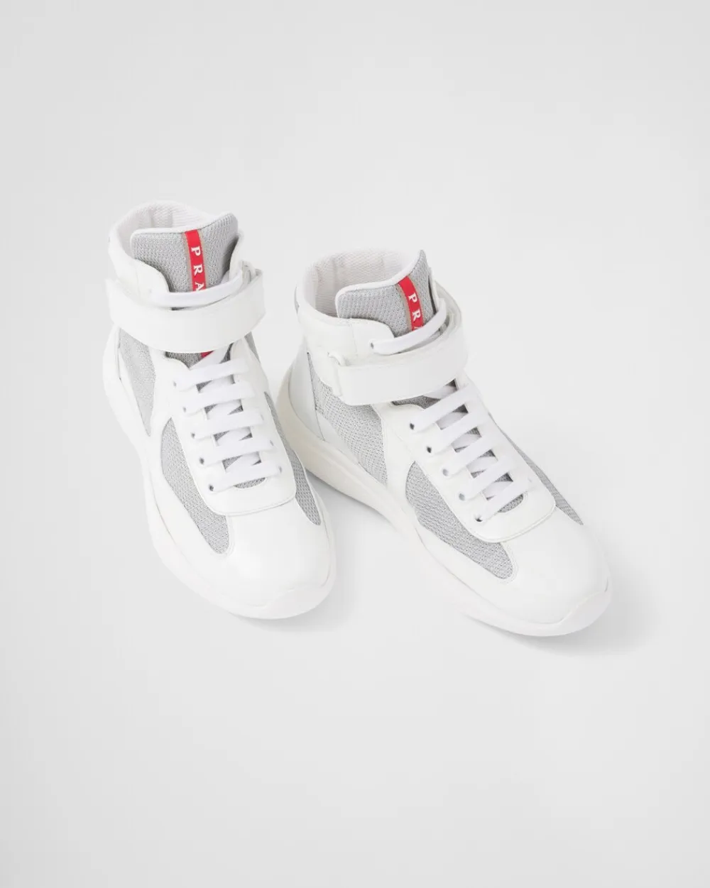 Mujer Prada ZAPATOS^Zapatillas De Caña Alta America's Cup