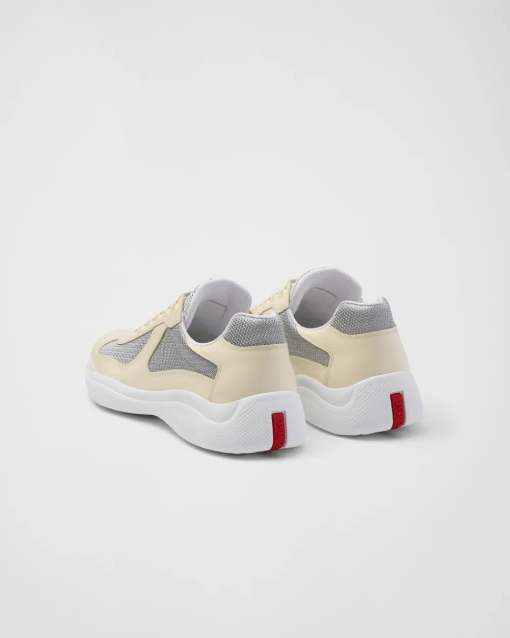 Hombre Prada ZAPATILLAS DEPORTIVAS^Zapatillas De Charol Y Tejido Técnico America's Cup