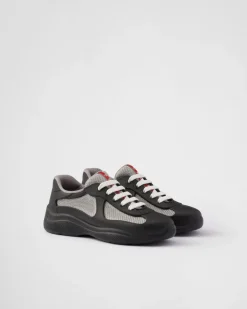 Mujer Prada ZAPATOS|ZAPATILLAS DEPORTIVAS^Zapatillas De Goma Y Tejido Técnico America's Cup