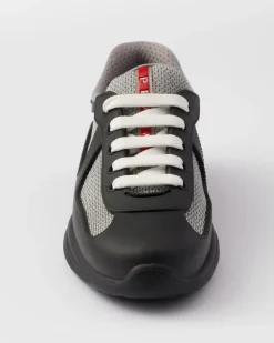 Mujer Prada ZAPATOS|ZAPATILLAS DEPORTIVAS^Zapatillas De Goma Y Tejido Técnico America's Cup