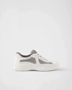 Mujer Prada ZAPATOS|ZAPATILLAS DEPORTIVAS^Zapatillas De Goma Y Tejido Técnico America's Cup