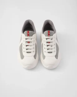 Mujer Prada ZAPATOS|ZAPATILLAS DEPORTIVAS^Zapatillas De Goma Y Tejido Técnico America's Cup