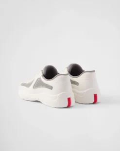 Mujer Prada ZAPATOS|ZAPATILLAS DEPORTIVAS^Zapatillas De Goma Y Tejido Técnico America's Cup