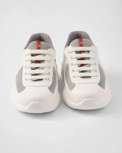 Mujer Prada ZAPATOS|ZAPATILLAS DEPORTIVAS^Zapatillas De Goma Y Tejido Técnico America's Cup