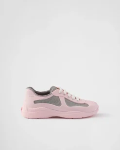 Mujer Prada ZAPATOS|ZAPATILLAS DEPORTIVAS^Zapatillas De Goma Y Tejido Técnico America's Cup