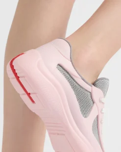 Mujer Prada ZAPATOS|ZAPATILLAS DEPORTIVAS^Zapatillas De Goma Y Tejido Técnico America's Cup