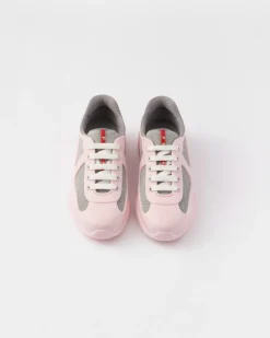 Mujer Prada ZAPATOS|ZAPATILLAS DEPORTIVAS^Zapatillas De Goma Y Tejido Técnico America's Cup