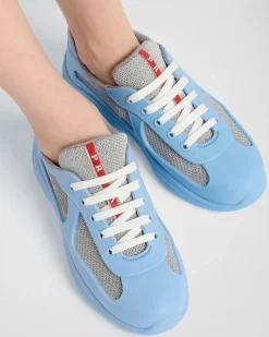 Mujer Prada ZAPATOS|ZAPATILLAS DEPORTIVAS^Zapatillas De Goma Y Tejido Técnico America's Cup