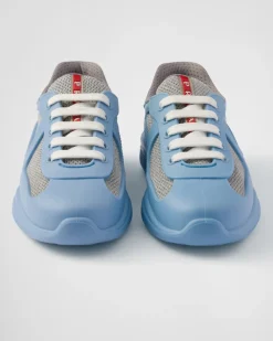 Mujer Prada ZAPATOS|ZAPATILLAS DEPORTIVAS^Zapatillas De Goma Y Tejido Técnico America's Cup