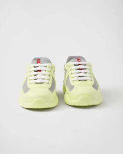 Mujer Prada ZAPATOS|ZAPATILLAS DEPORTIVAS^Zapatillas De Goma Y Tejido Técnico America's Cup