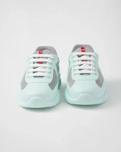 Mujer Prada ZAPATOS|ZAPATILLAS DEPORTIVAS^Zapatillas De Goma Y Tejido Técnico America's Cup