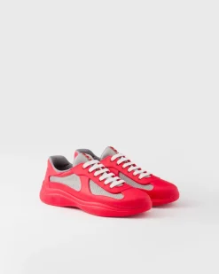 Hombre Prada ZAPATOS|ZAPATILLAS DEPORTIVAS^Zapatillas De Goma Y Tejido Técnico America's Cup