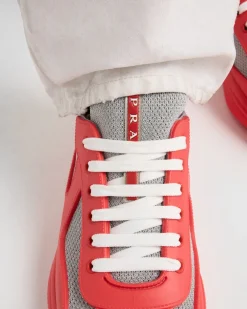 Hombre Prada ZAPATOS|ZAPATILLAS DEPORTIVAS^Zapatillas De Goma Y Tejido Técnico America's Cup