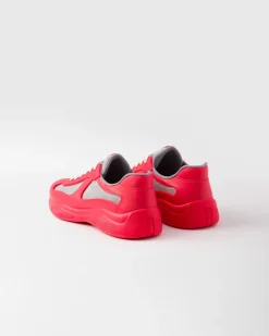 Hombre Prada ZAPATOS|ZAPATILLAS DEPORTIVAS^Zapatillas De Goma Y Tejido Técnico America's Cup
