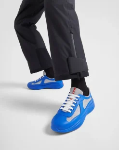 Hombre Prada ZAPATOS|ZAPATILLAS DEPORTIVAS^Zapatillas De Goma Y Tejido Técnico America's Cup