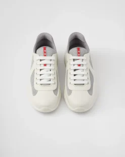 Hombre Prada ZAPATOS|ZAPATILLAS DEPORTIVAS^Zapatillas De Goma Y Tejido Técnico America's Cup
