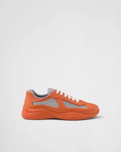 Hombre Prada ZAPATOS|ZAPATILLAS DEPORTIVAS^Zapatillas De Goma Y Tejido Técnico America's Cup