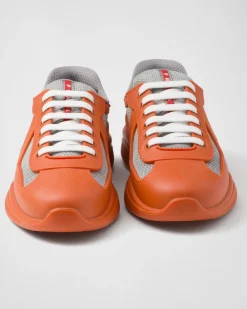 Hombre Prada ZAPATOS|ZAPATILLAS DEPORTIVAS^Zapatillas De Goma Y Tejido Técnico America's Cup