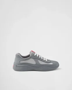 Hombre Prada ZAPATOS|ZAPATILLAS DEPORTIVAS^Zapatillas De Goma Y Tejido Técnico America's Cup
