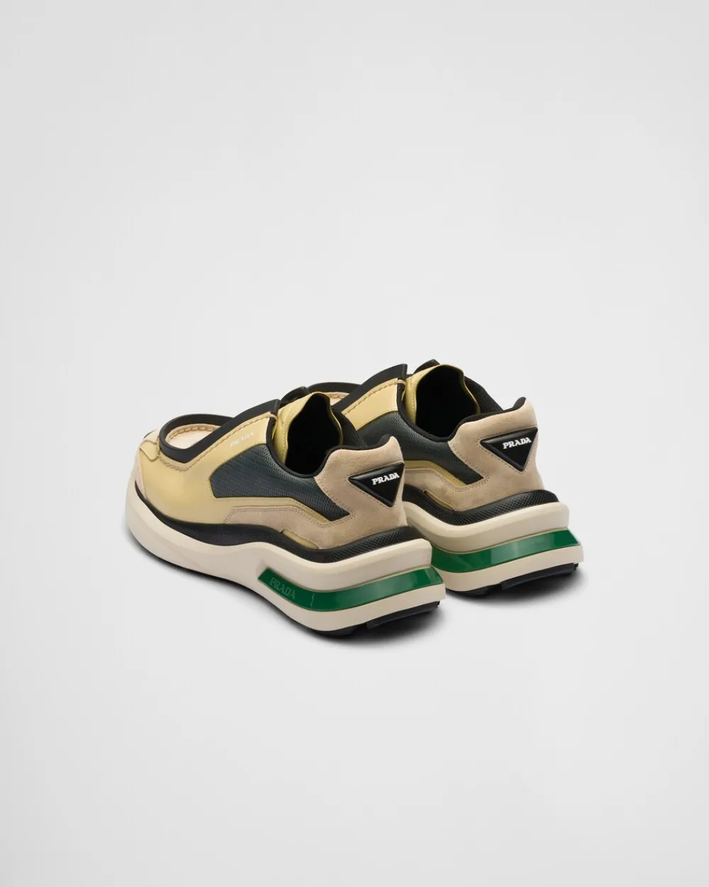 Hombre Prada ZAPATILLAS DEPORTIVAS^Zapatillas Deportivas Systeme De Piel Cepillada Con Tejido Técnico Y Elementos De Ante