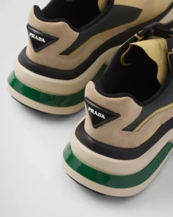 Hombre Prada ZAPATILLAS DEPORTIVAS^Zapatillas Deportivas Systeme De Piel Cepillada Con Tejido Técnico Y Elementos De Ante