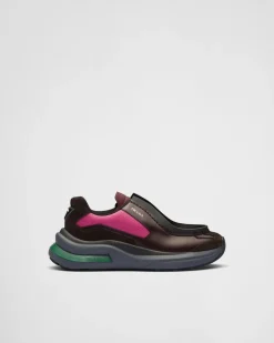 Hombre Prada ZAPATILLAS DEPORTIVAS^Zapatillas Deportivas Systeme De Piel Cepillada Con Tejido Técnico Y Elementos De Ante