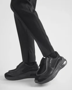 Hombre Prada ZAPATILLAS DEPORTIVAS^Zapatillas Deportivas Systeme De Piel Cepillada Con Tejido Técnico Y Elementos De Ante