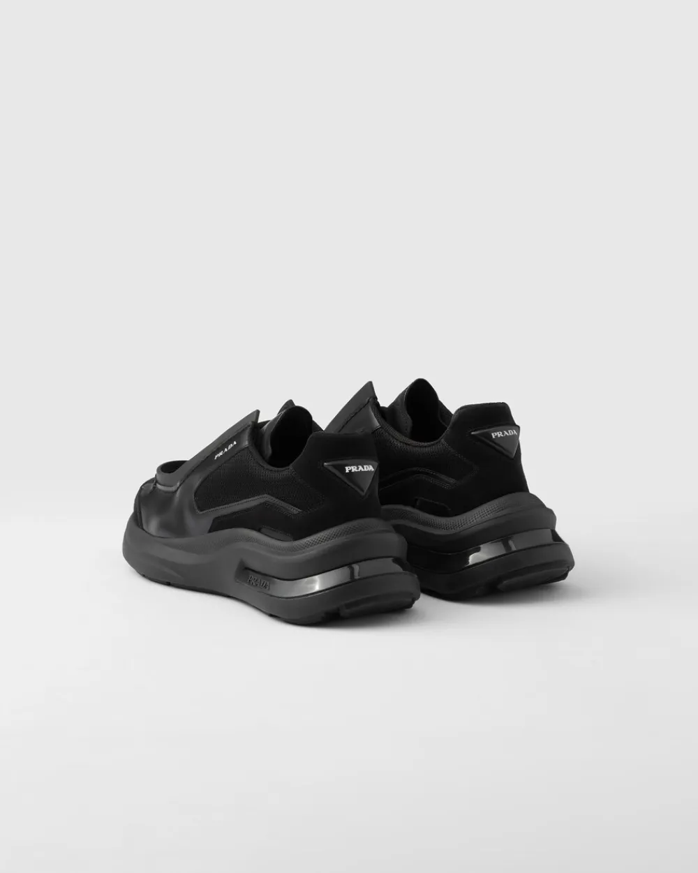 Hombre Prada ZAPATILLAS DEPORTIVAS^Zapatillas Deportivas Systeme De Piel Cepillada Con Tejido Técnico Y Elementos De Ante