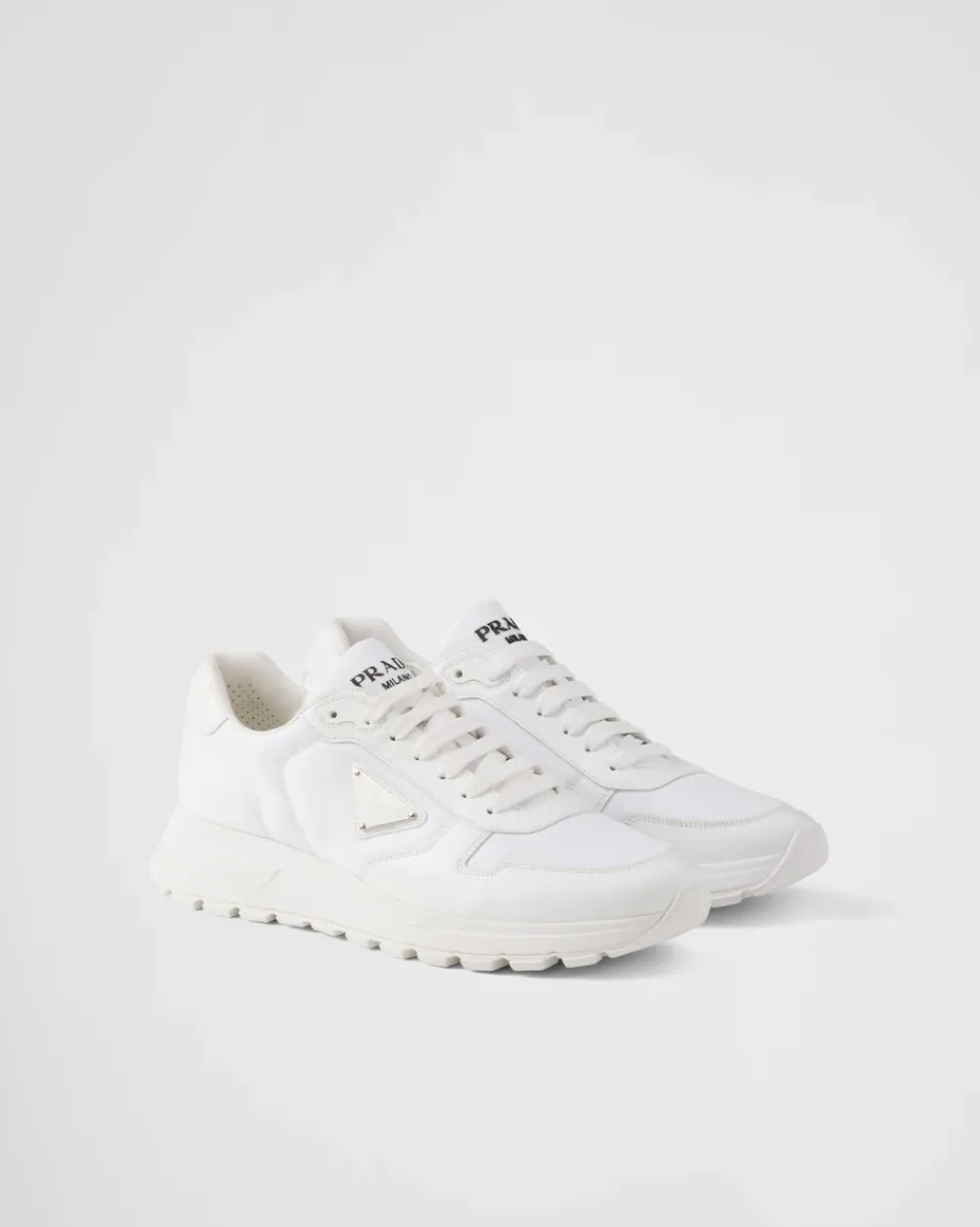 Hombre Prada ZAPATILLAS DEPORTIVAS^Zapatillas De Re-nylon Y Piel Cepillada