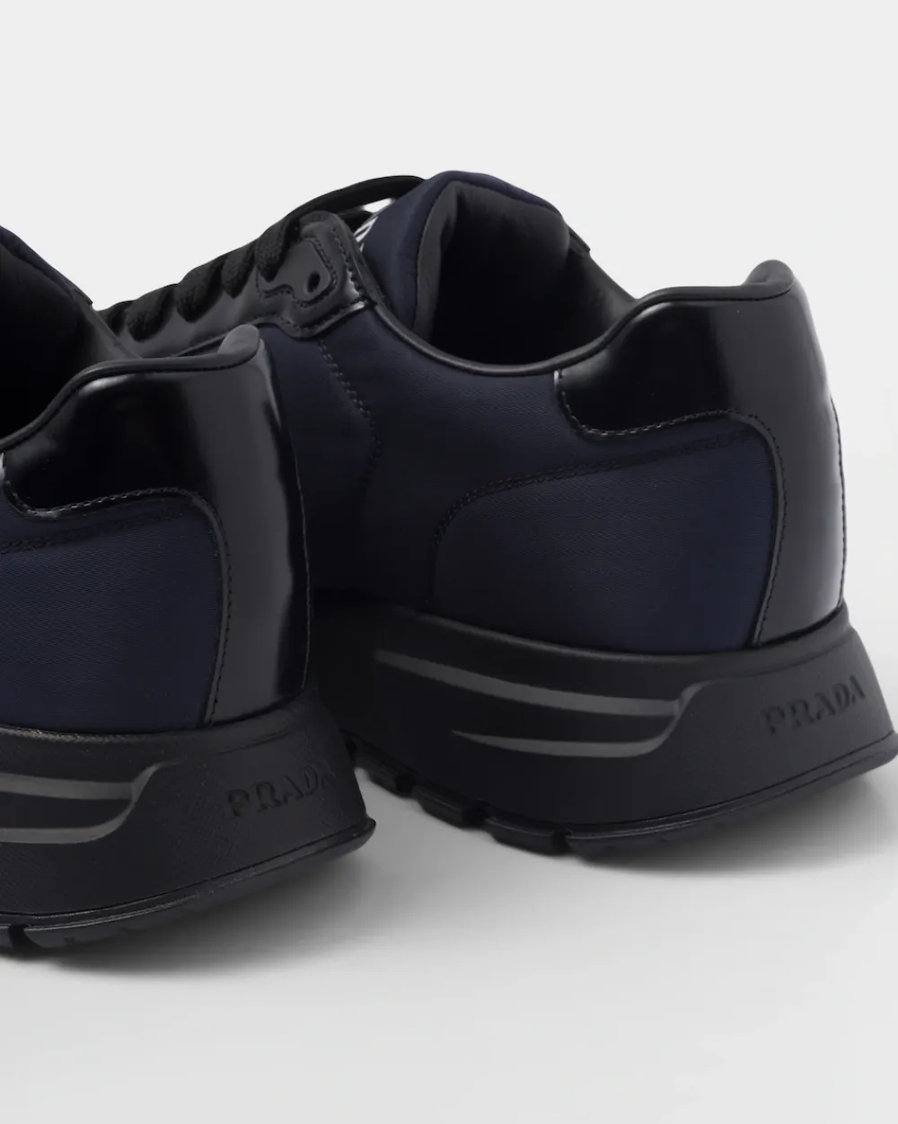 Hombre Prada ZAPATILLAS DEPORTIVAS^Zapatillas De Re-nylon Y Piel Cepillada