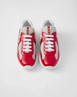 Mujer Prada ZAPATILLAS DEPORTIVAS^Zapatillas De Tejido Biker America's Cup