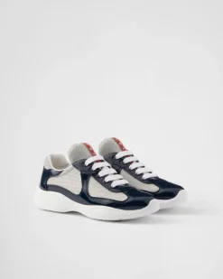 Mujer Prada ZAPATILLAS DEPORTIVAS^Zapatillas De Tejido Biker America's Cup