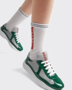Mujer Prada ZAPATOS|ZAPATILLAS DEPORTIVAS^Zapatillas De Tejido Biker America's Cup