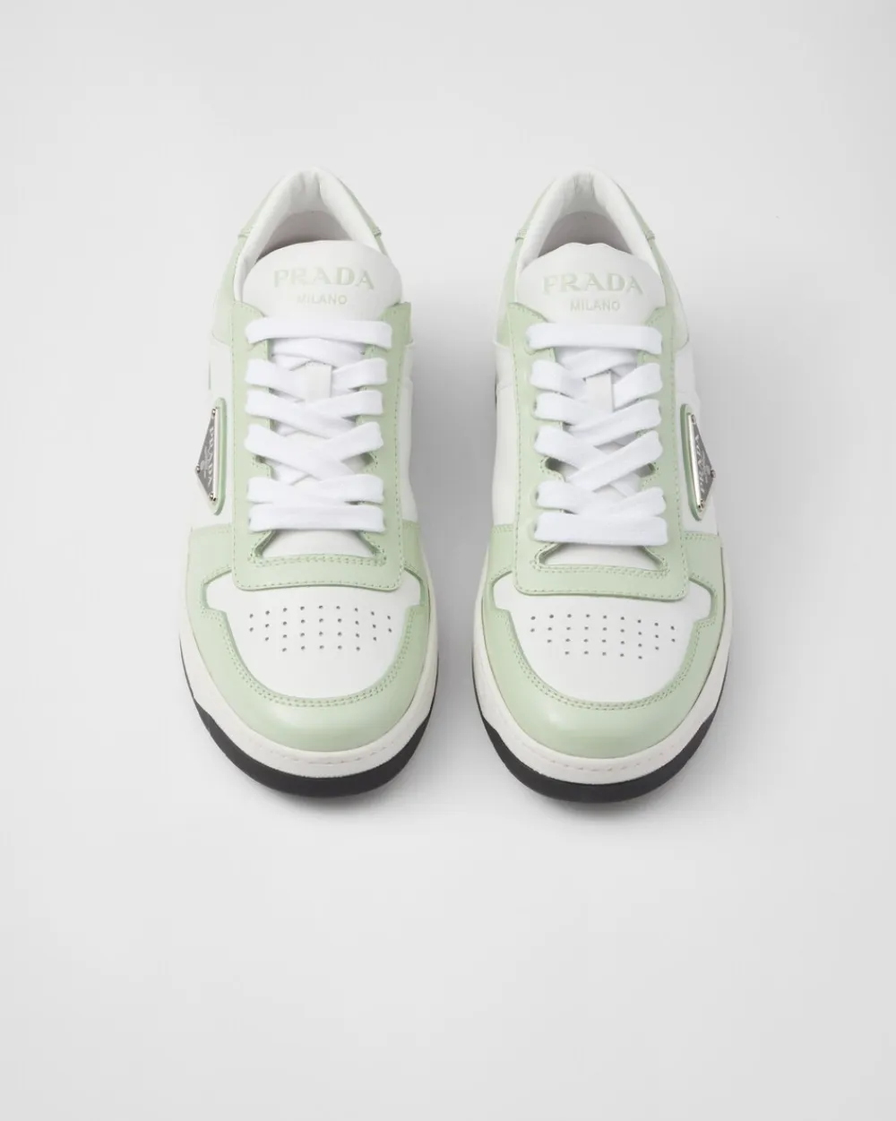 Mujer Prada ZAPATILLAS DEPORTIVAS^Zapatillas Downtown De Piel