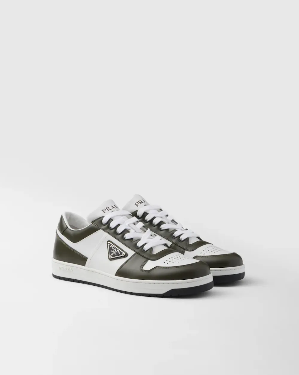 Hombre Prada ZAPATILLAS DEPORTIVAS^Zapatillas Downtown De Piel