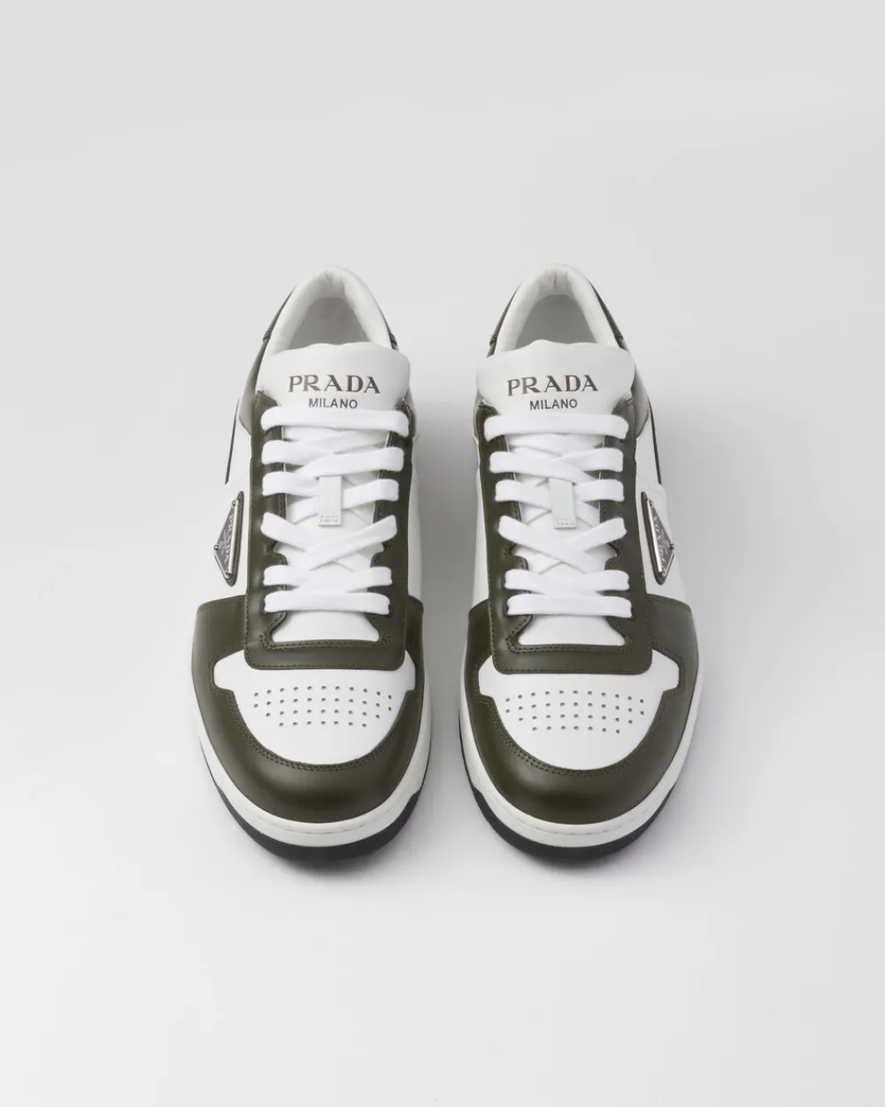 Hombre Prada ZAPATILLAS DEPORTIVAS^Zapatillas Downtown De Piel