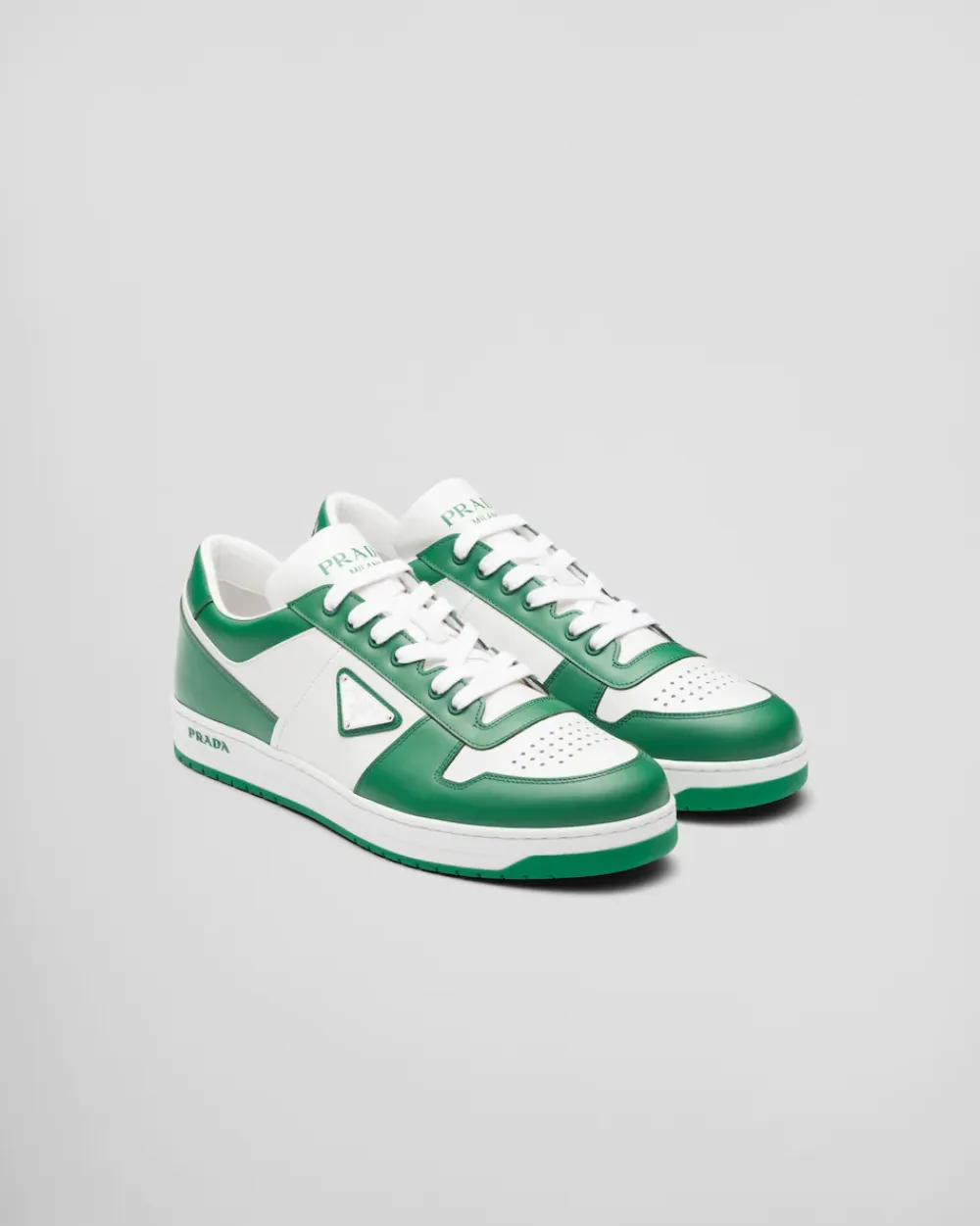 Hombre Prada ZAPATILLAS DEPORTIVAS^Zapatillas Downtown De Piel