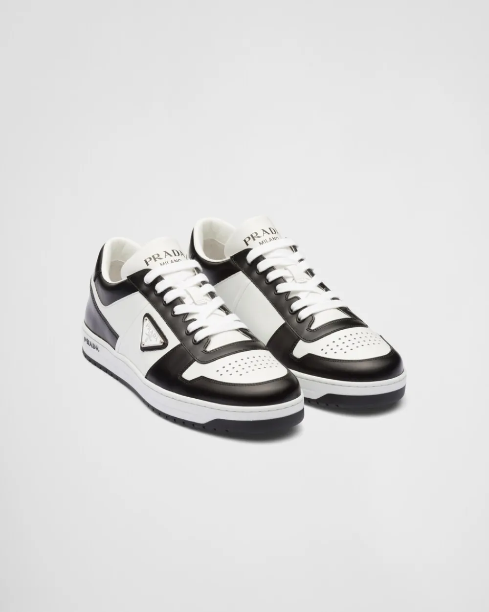Hombre Prada ZAPATILLAS DEPORTIVAS^Zapatillas Downtown De Piel