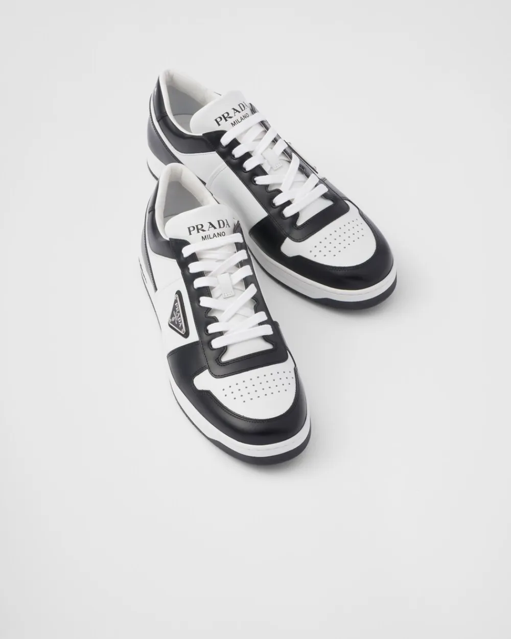Hombre Prada ZAPATILLAS DEPORTIVAS^Zapatillas Downtown De Piel